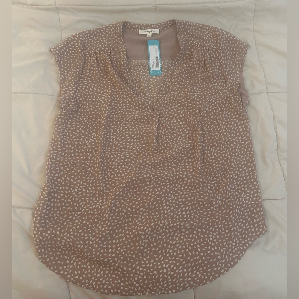 •SALE•(2)Monday Fun/Size M Brand New Dress Tops- NWT. - Picture 3 of 11